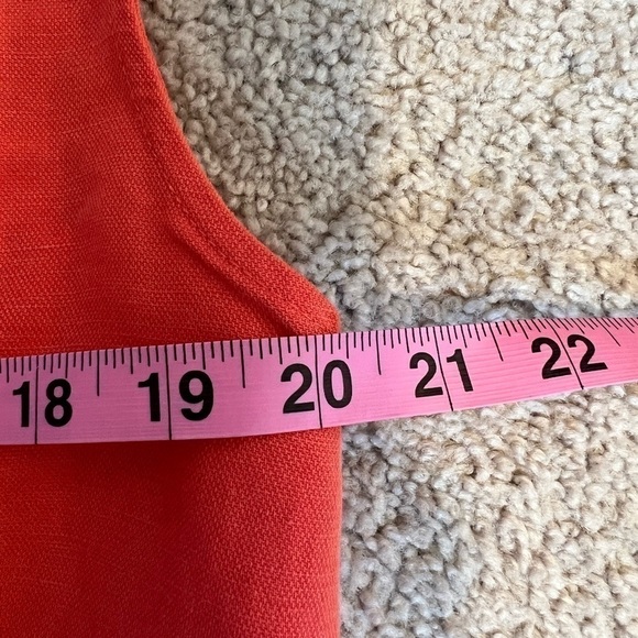 WORKSHOP Republic Clothing Women’s Linen Dress Size Large - Picture 9 of 11